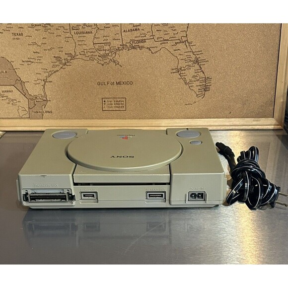 Sony PlayStation 1 SCPH-7501 Console & Power Cord Only Tested  NO Controller